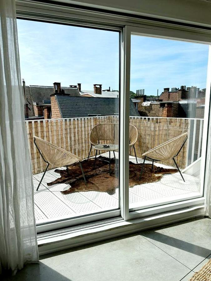 Penthouse Guiza Apartment นามูร์ ภายนอก รูปภาพ